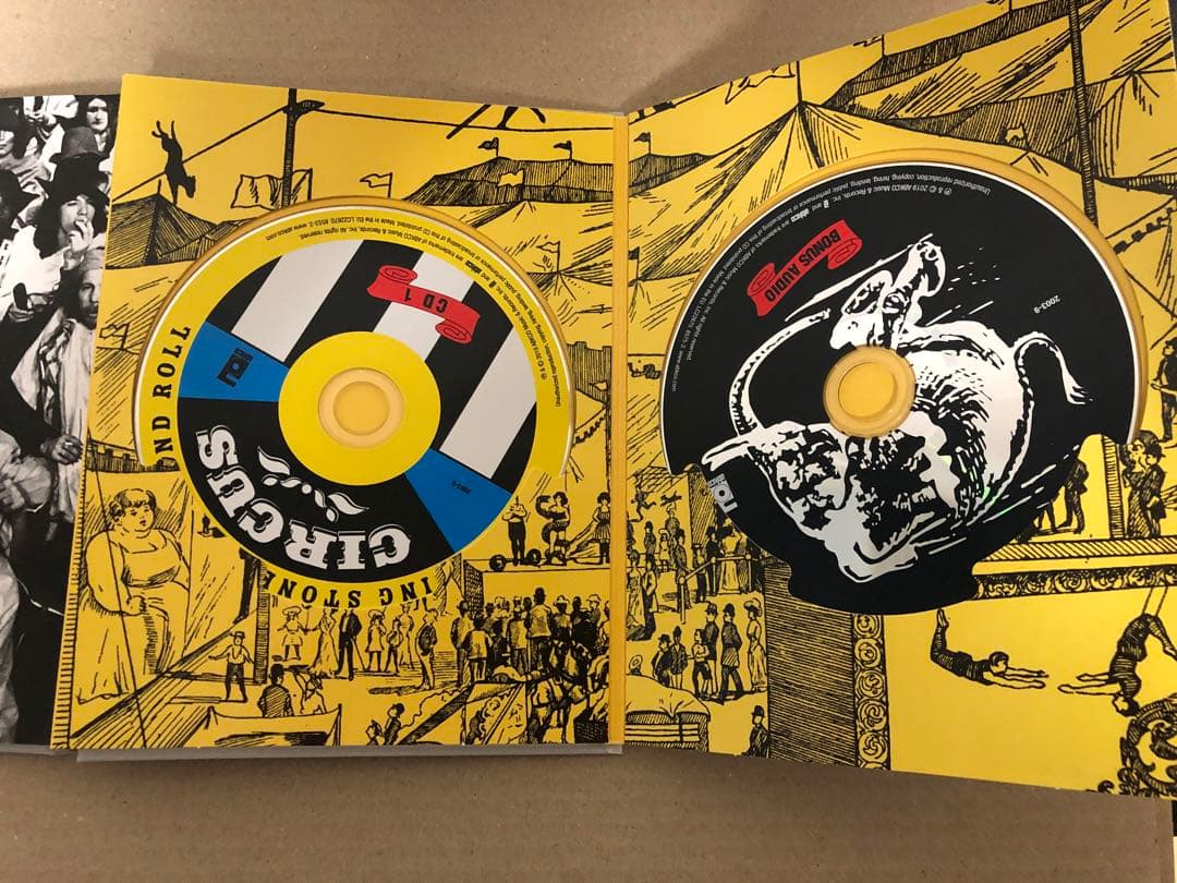 Blu-ray+DVD+2CD ローリングストーンズ　ロックン・ロール・サーカス