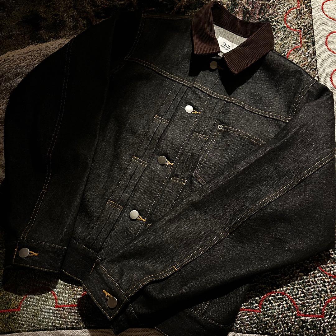 WETTEMPT コーデュロイカラーデニムジャケット