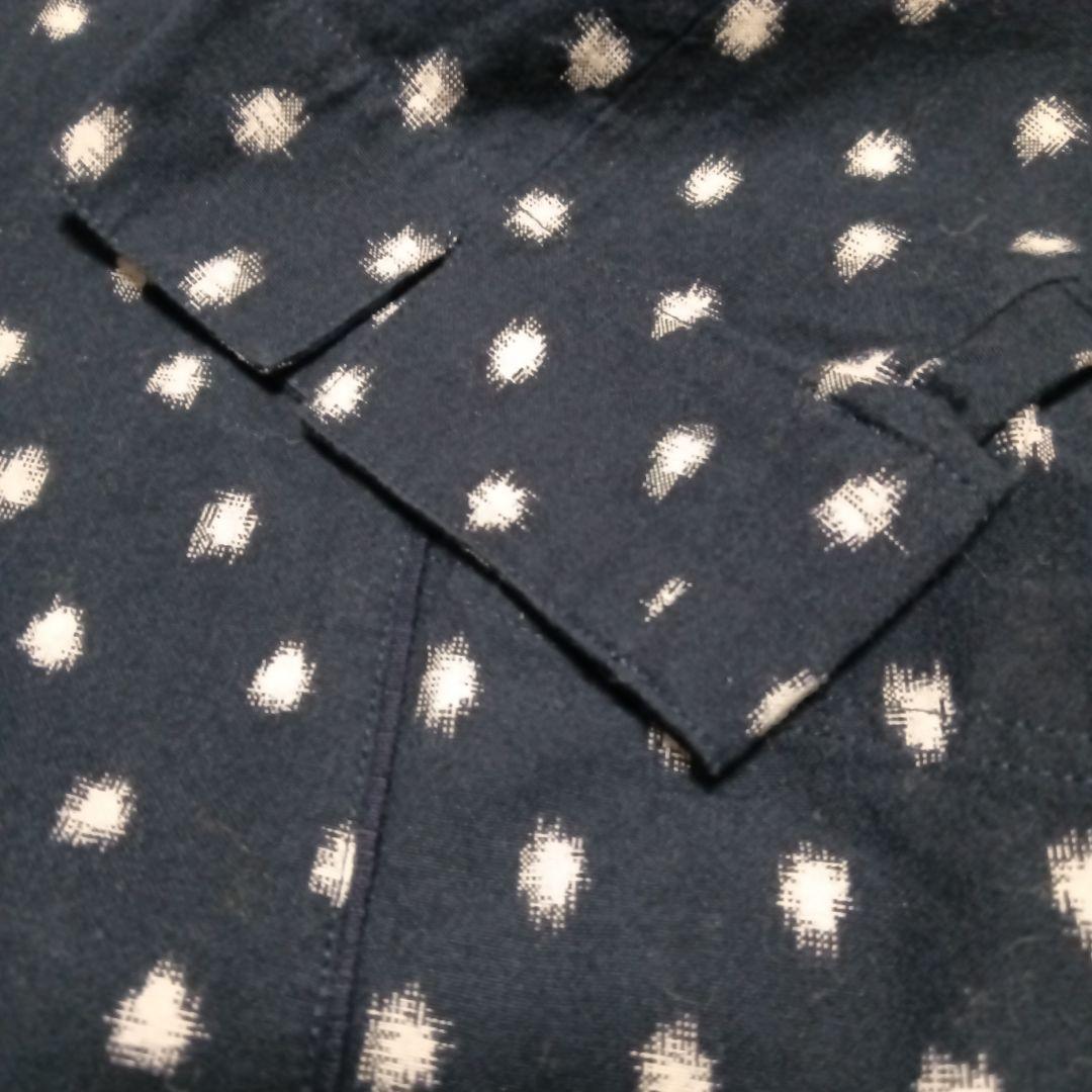 NORI様2点【綾小路Ｅ】日本製 綿100% シャツ 藍染め　京都 圓 絣