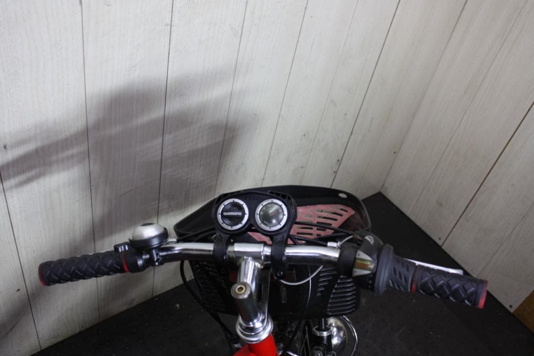 エンドウ商事製 GO FIGHTER 20型 シマノ6速 LED 子供用MTB