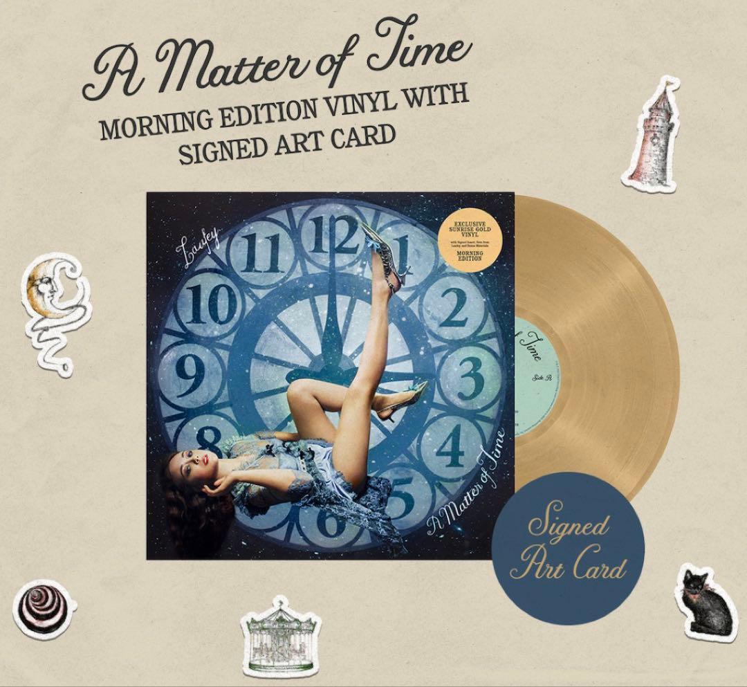 Laufey A Matter of Time 直筆サイン入りCDレコードセット