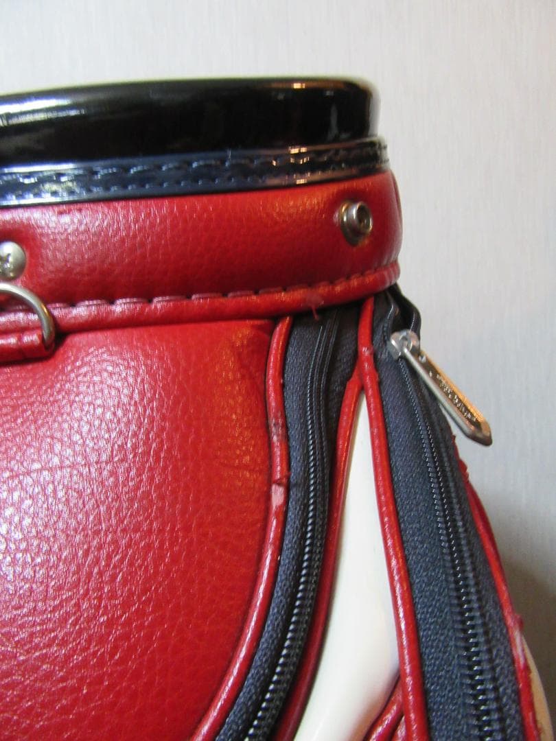 ★☆★Titleist★タイトリスト★ゴルフバック★フードなし★赤★☆★