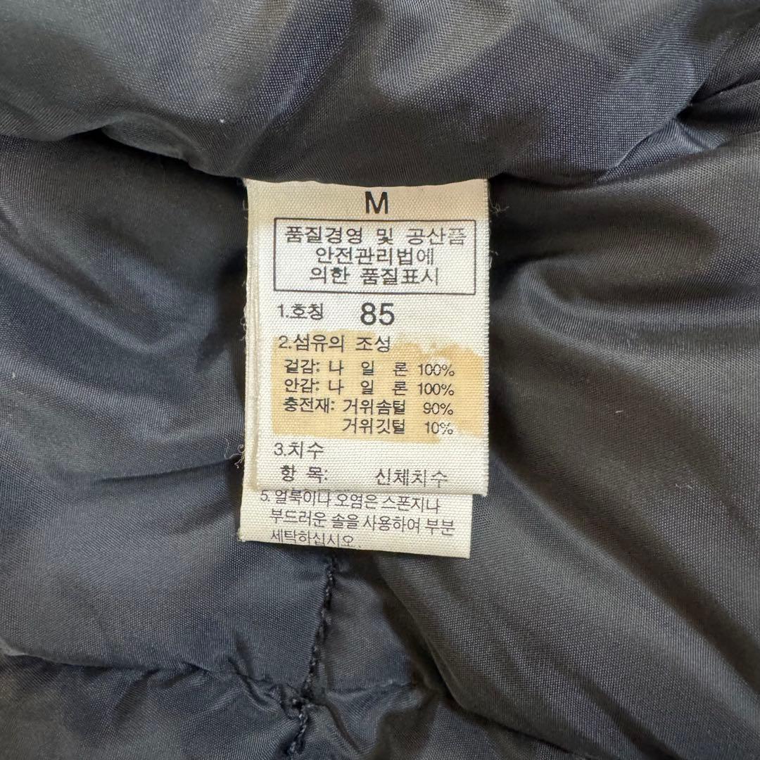 ノースフェイス ダウンベスト 海外限定デザイン ブラック メンズ XSサイズ