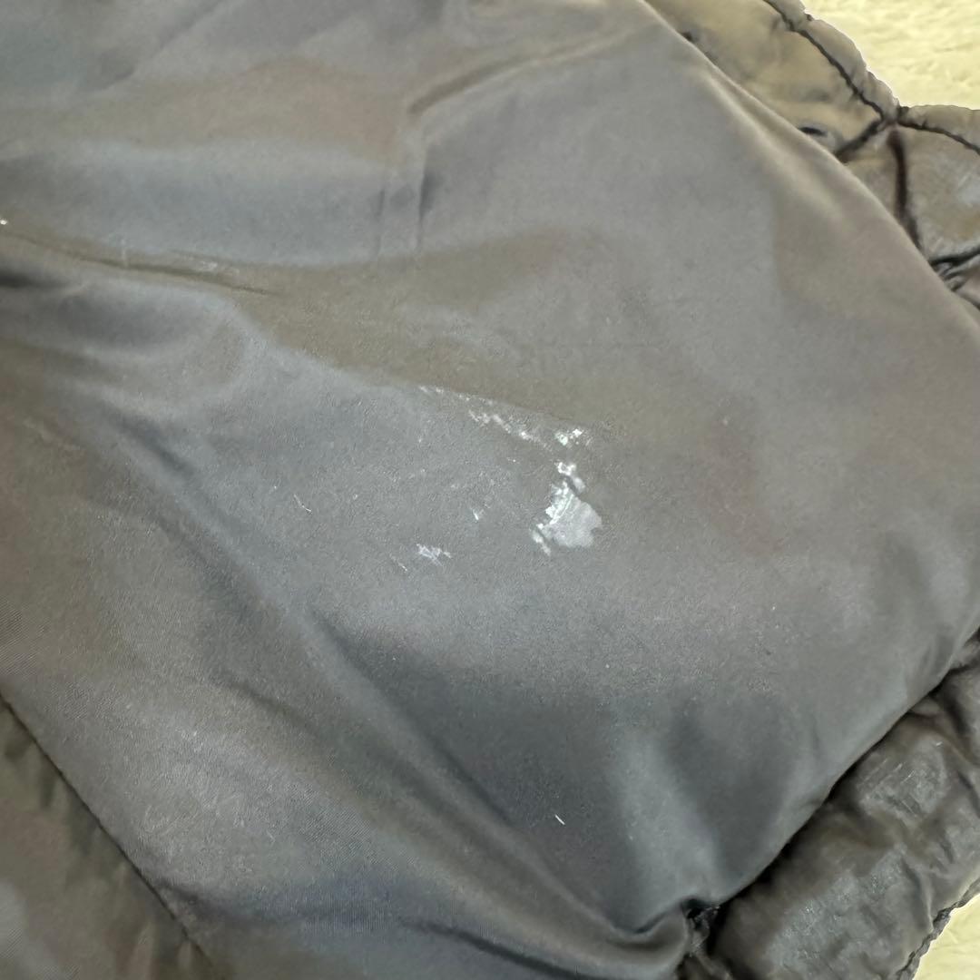 ノースフェイス ダウンベスト 海外限定デザイン ブラック メンズ XSサイズ