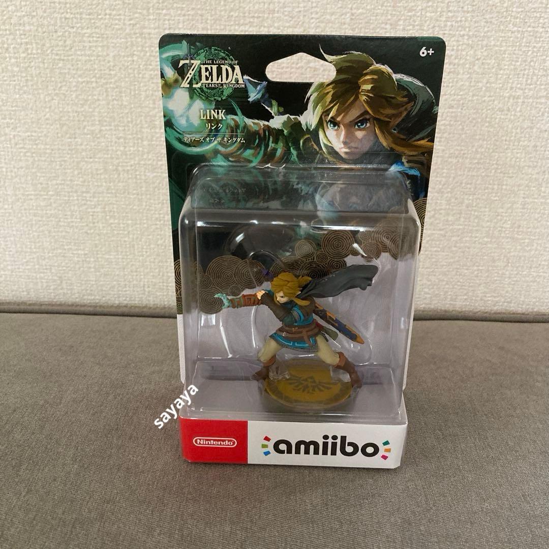 【匿名配送】ゼルダの伝説　ティアーズ　オブ　ザ　キングダム 限定版、アミーボ