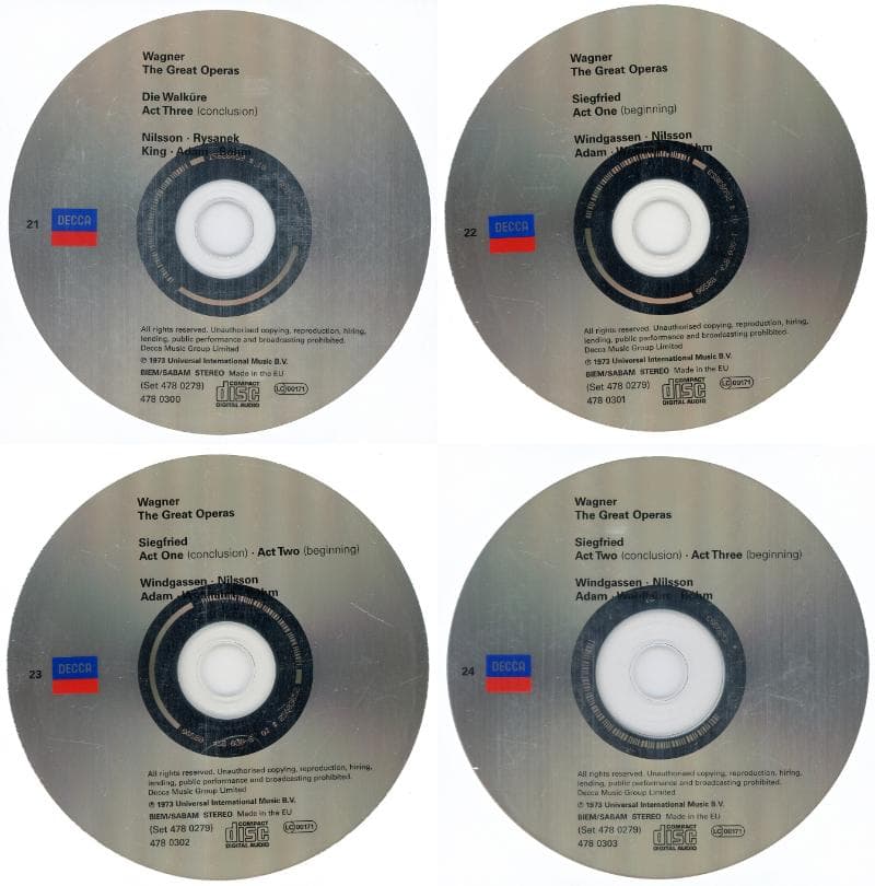 ワーグナー：オペラボックス(33枚組) バイロイト名演集 ベーム、レヴァイン他