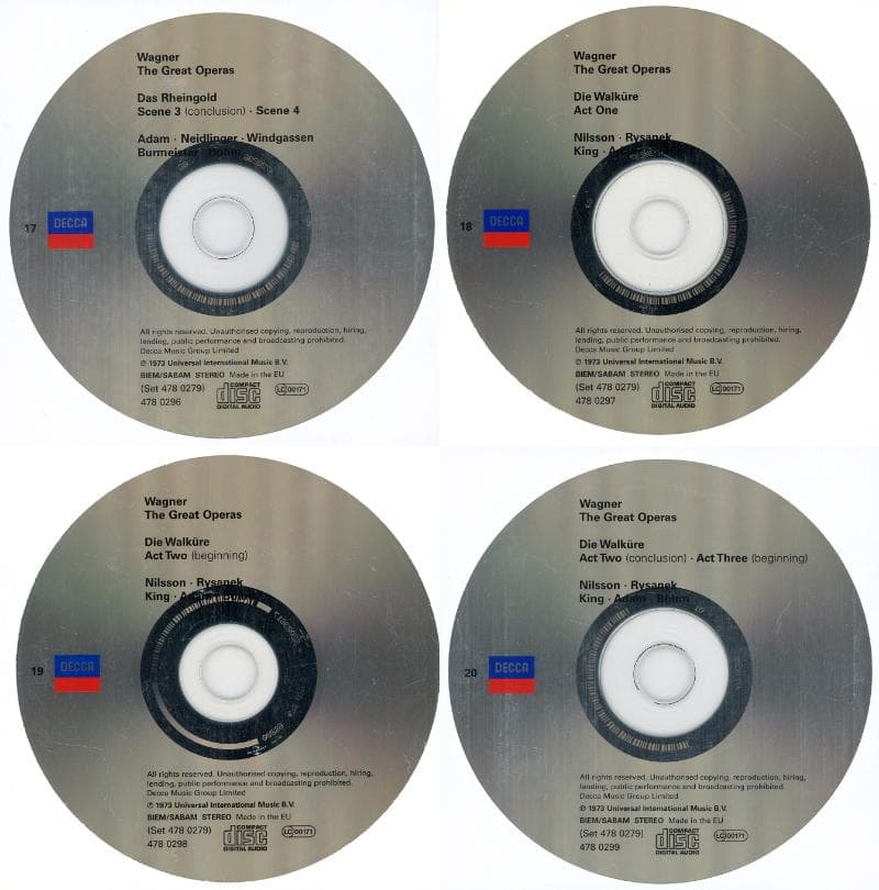 ワーグナー：オペラボックス(33枚組) バイロイト名演集 ベーム、レヴァイン他