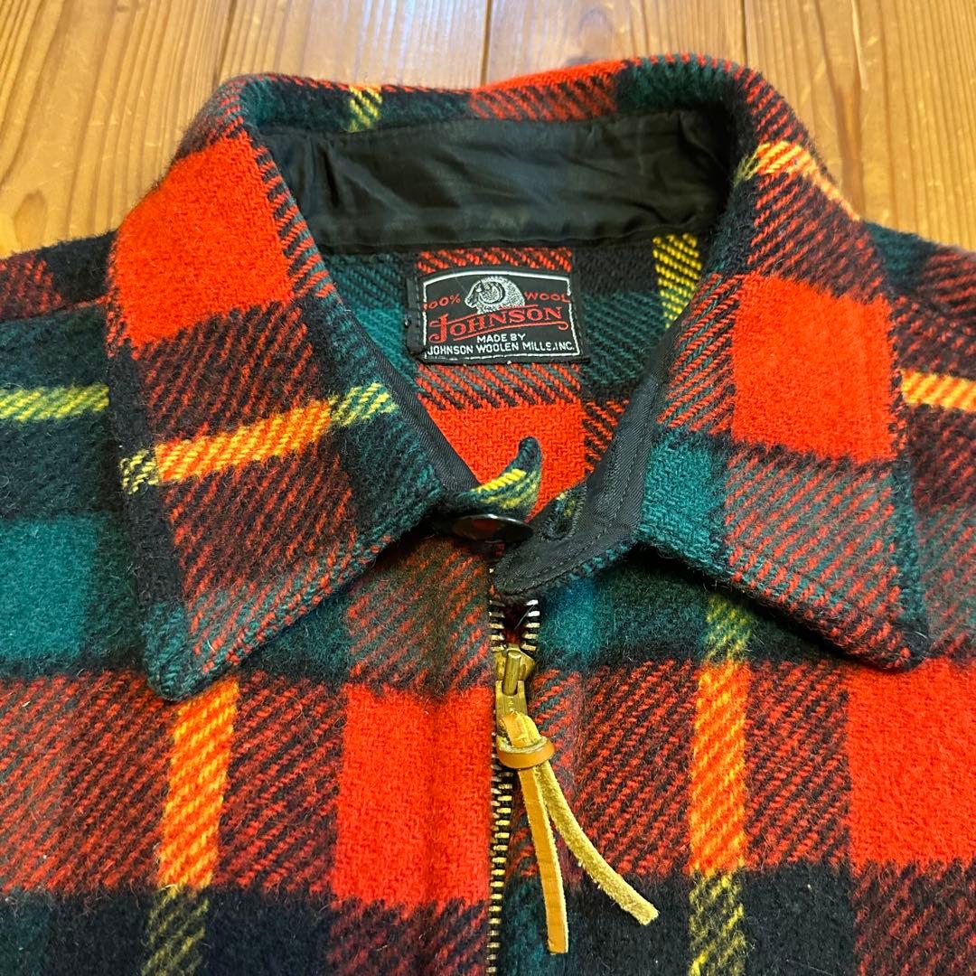 70sジョンソンウーレンミルズマッキーノクルーザージャケットUSAアメリカ製L
