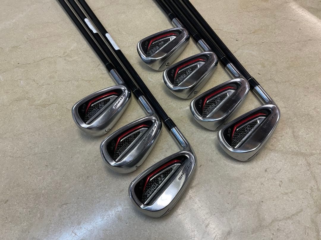 ヨネックス EZONE GT アイアン 7本セット　レフティ