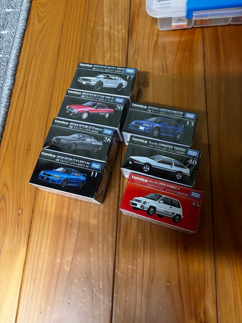 プレミアムトミカ ミニカー 7台セット