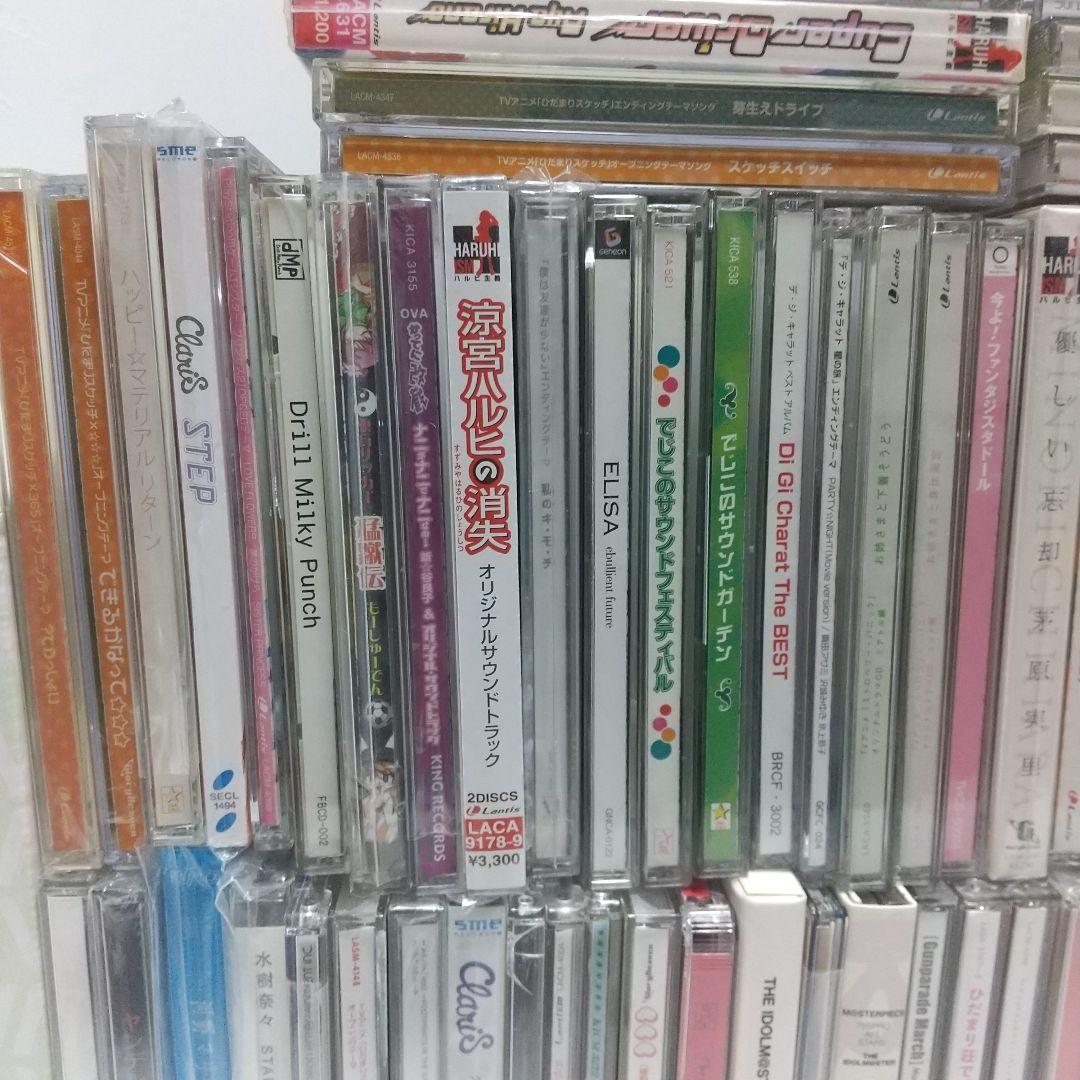 アニメCD　まとめ売り　ハルヒの憂鬱　化物語　アイドルマスターなど