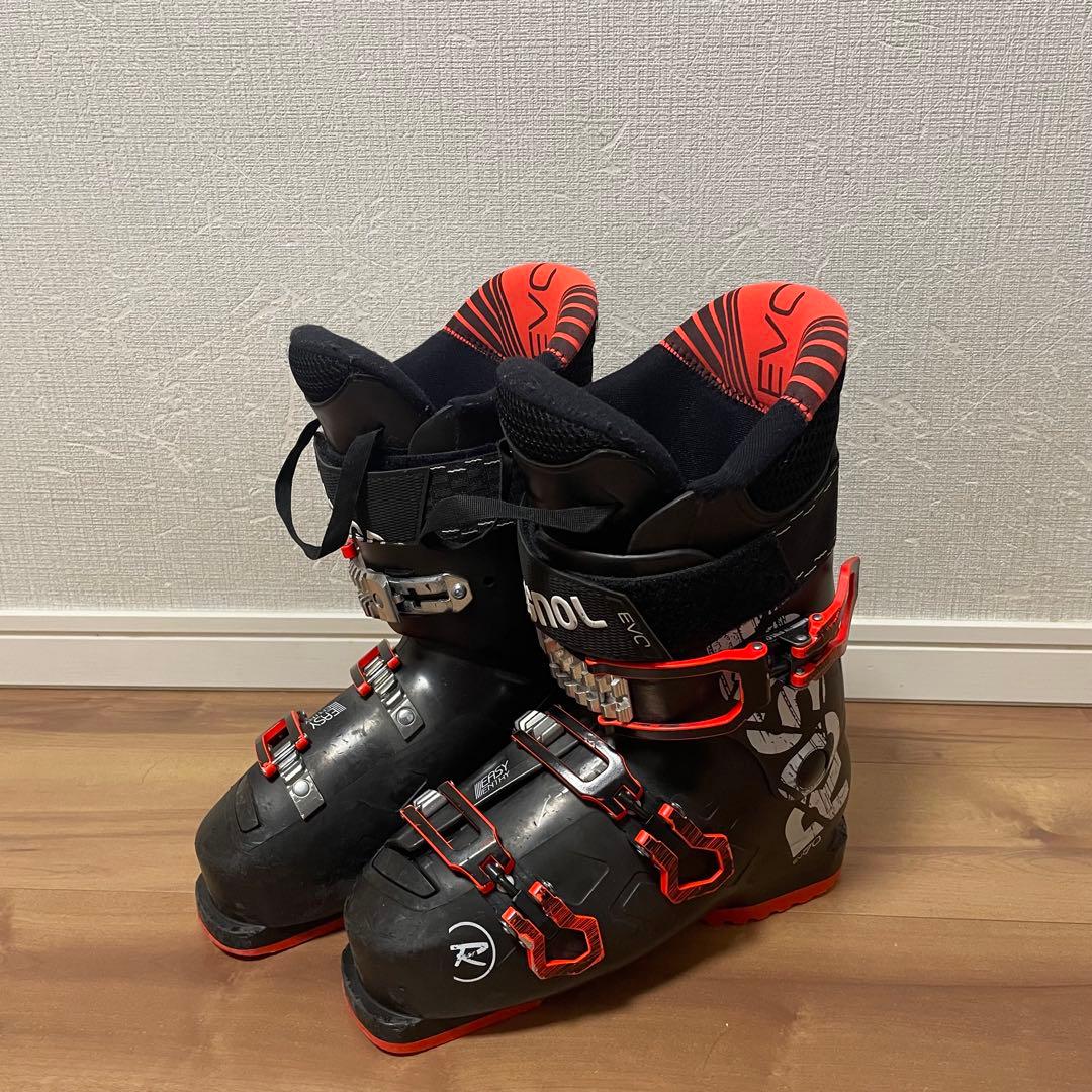 FISCHER150cm ROSSIGNOL24.5cmストック105cmセット