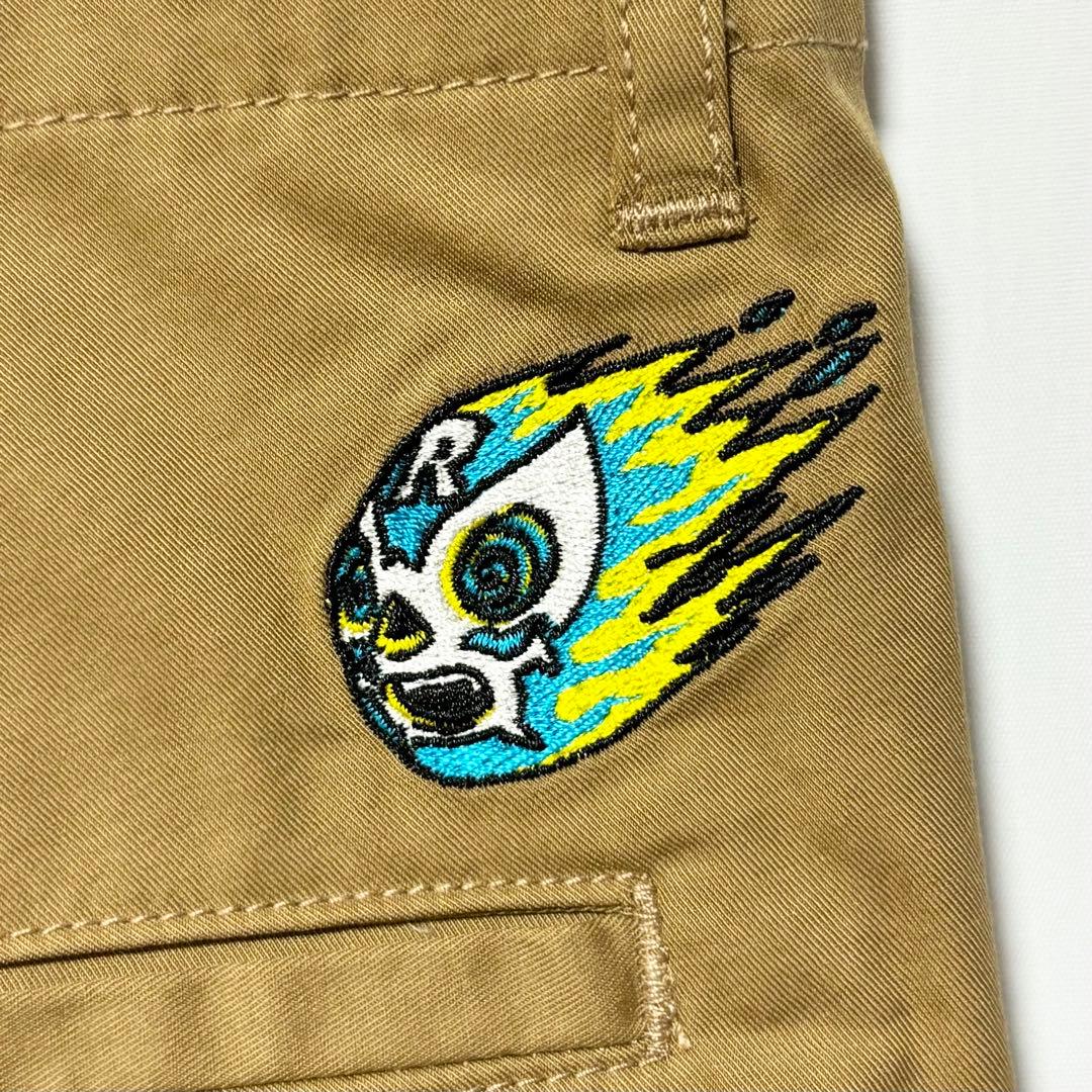 ラッセルノ ゴルフ ドライ ワーク スラックス ロングパンツ ベージュ L 5