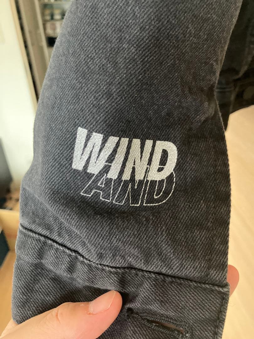 ジャケット・アウター WIND AND SEA MINE DENIM Denim Boa Jacket