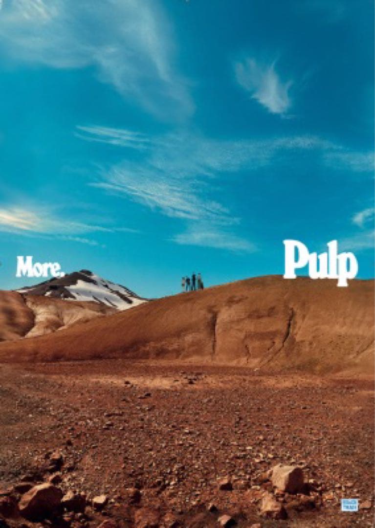 PULP LP レコード アナログ スウェット Tシャツ ステッカー パルプ