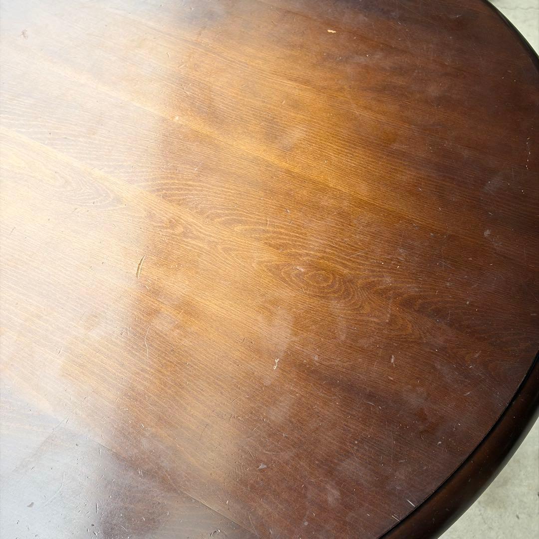 【直接引渡し】 飛騨産業 キツツキ 木製ラウンドテーブル