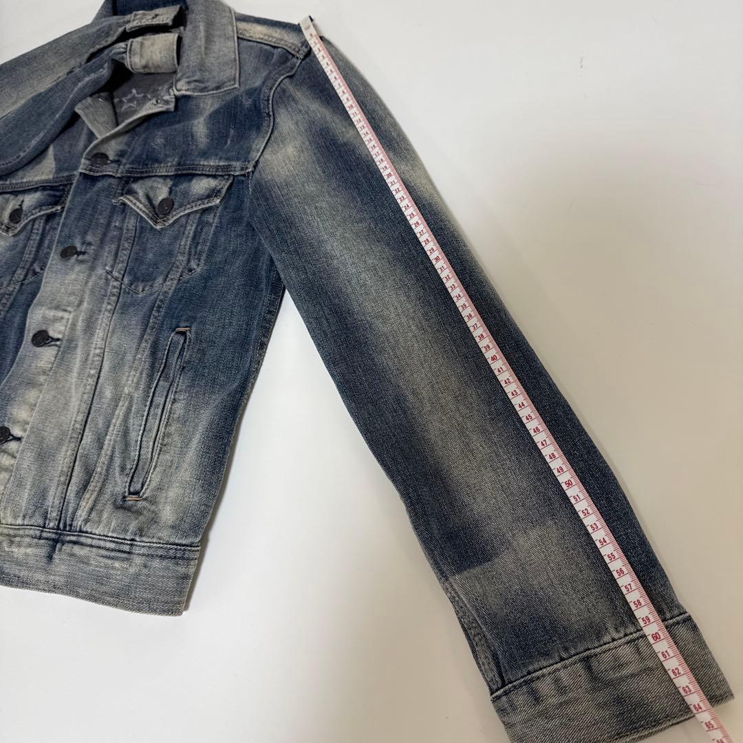 ラルフローレン 刺繍デニムジャケット L