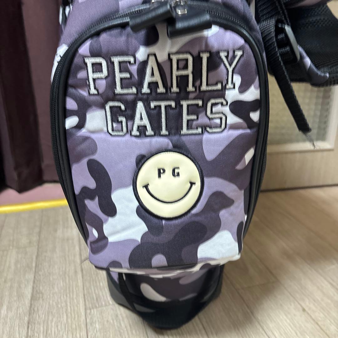ひ*ち様 パーリーゲイツ　キャディーバッグ PGニコちゃん　希少カモフラ柄
