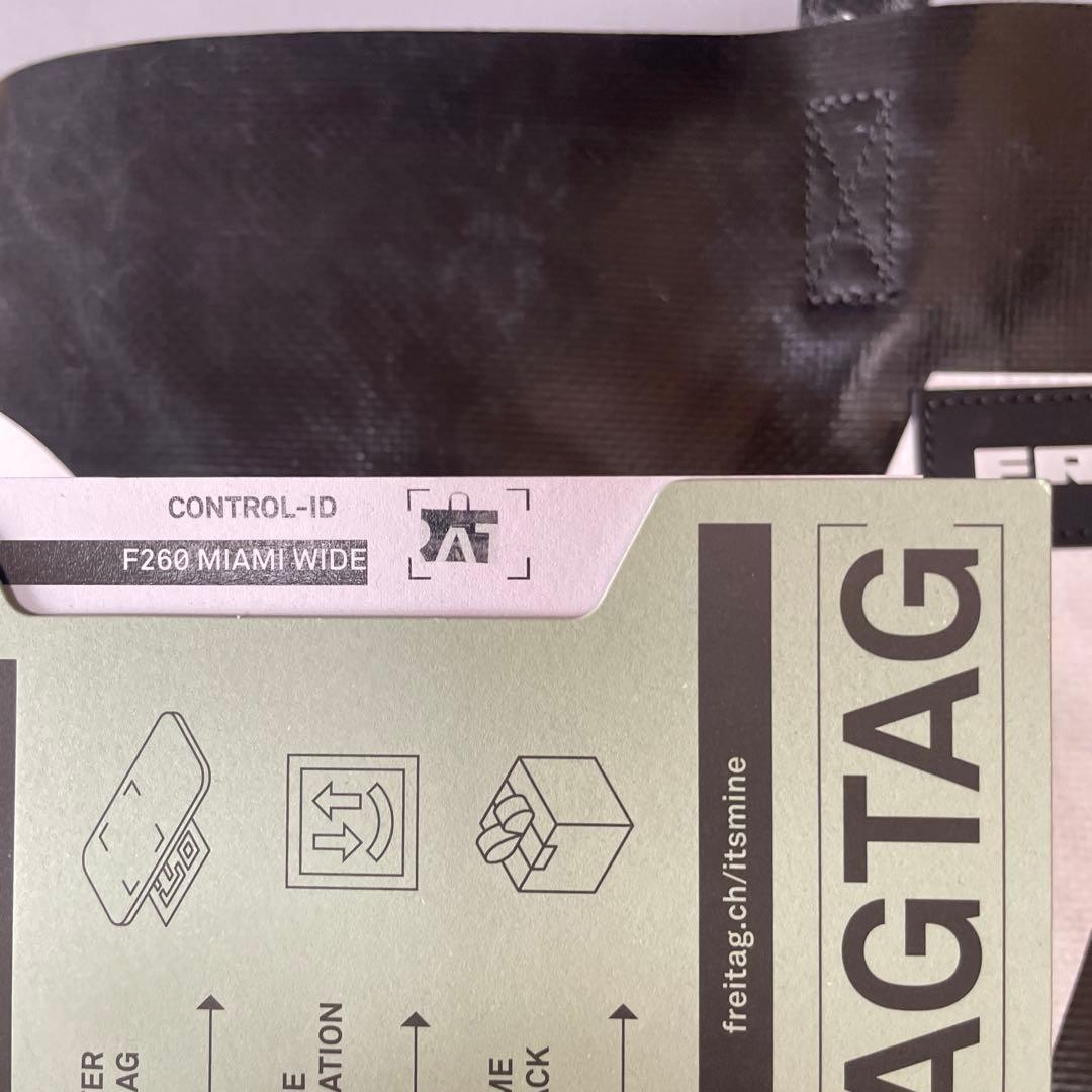 FREITAG F260 MIAMI WIDE ブラック