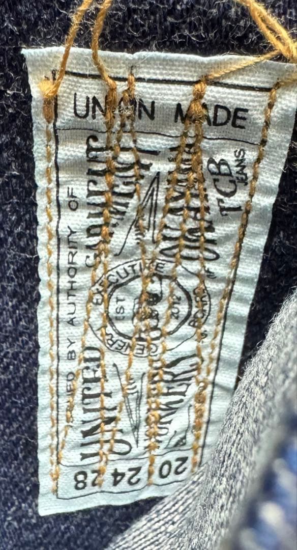 濃紺 TCBジーンズ 13oz TCB CATBOY JACKET サイズ46