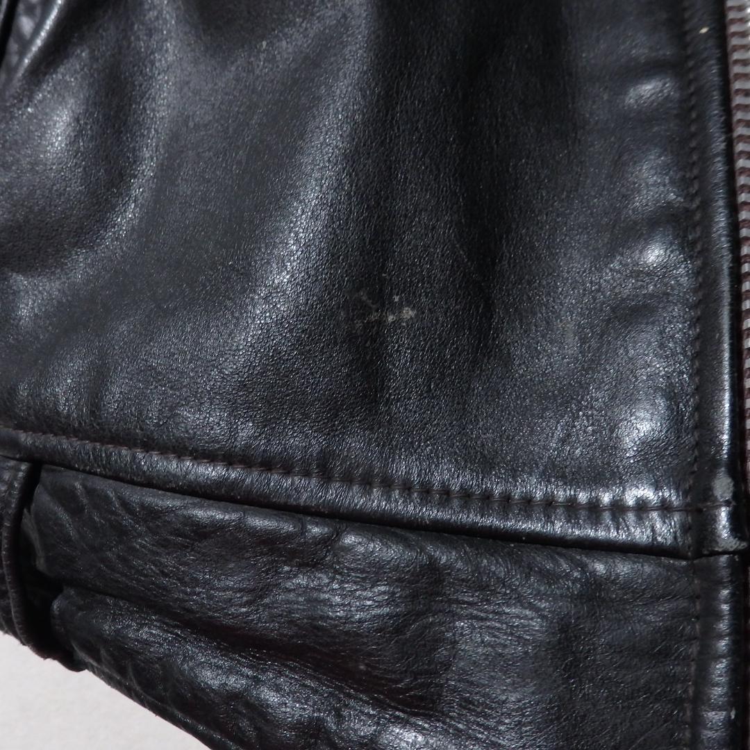 60s Brimaco カナダ製 レザージャケット 40 LIGHTNING