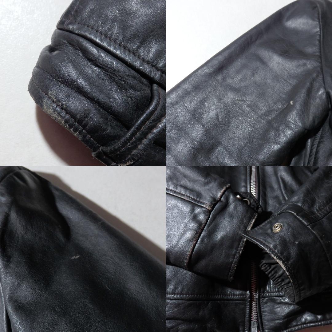 60s Brimaco カナダ製 レザージャケット 40 LIGHTNING