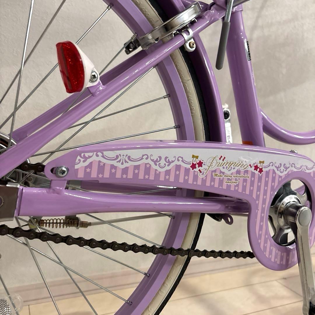 アサヒサイクル　バスケットかご付き自転車　プリンピング　22