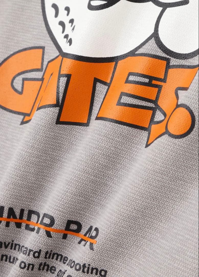 タグ付き【未使用品】TICバーズアイカノコ半袖Tシャツ　サイズ5 ゴルフ