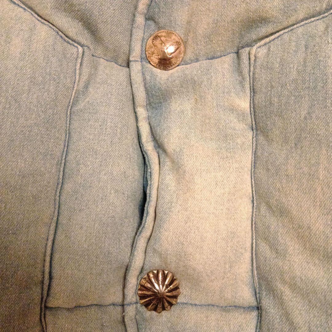 Ron Herman 16AW ロンハーマン コンチョデニムダウンベスト S