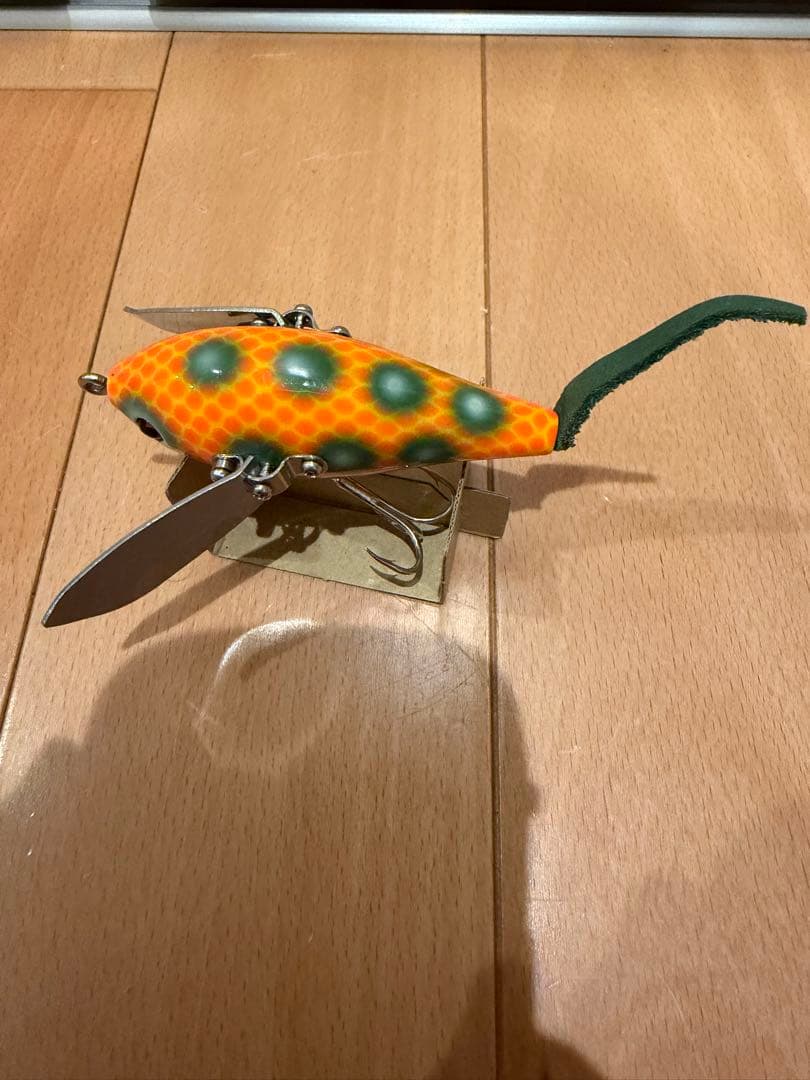 ワイルドダンサー　エクセレントボーイ　トップウォーター ルアー オレンジと緑