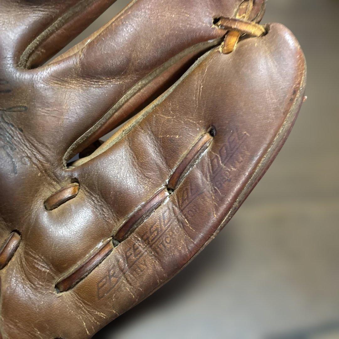 70'S MIZUNO ワールドウィン 赤カップ 硬式グローブ オリジナル