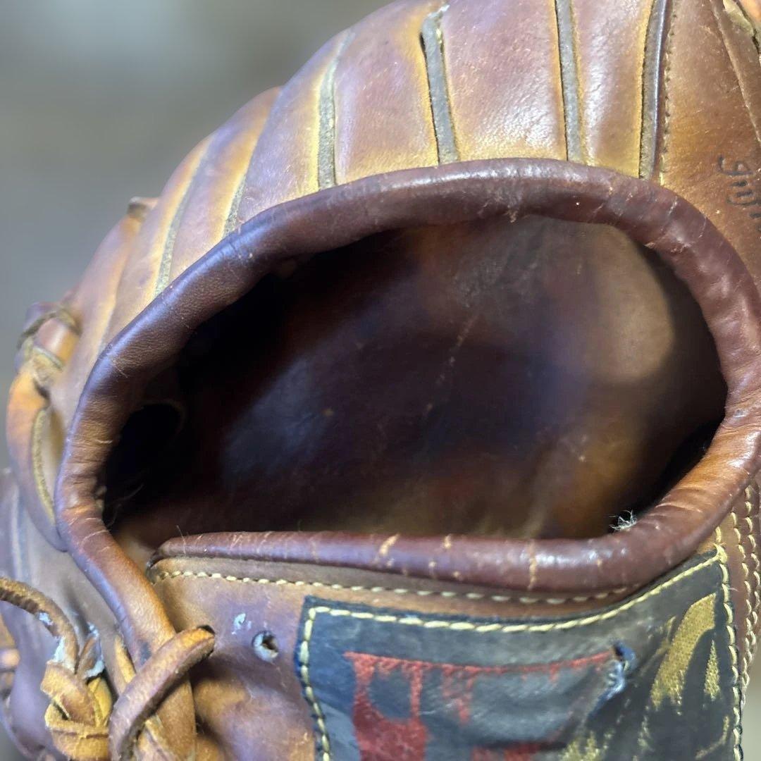 70'S MIZUNO ワールドウィン 赤カップ 硬式グローブ オリジナル