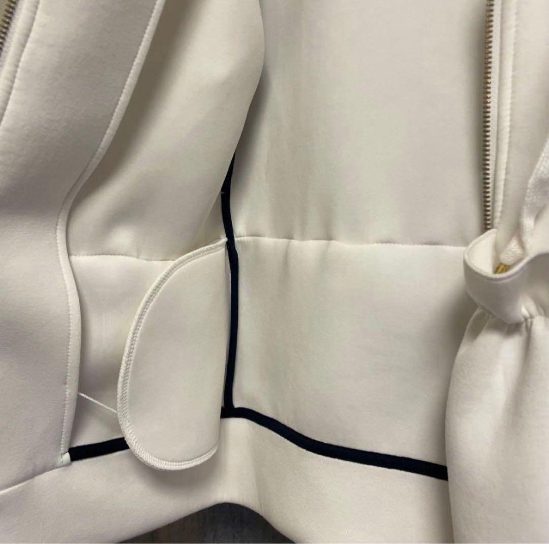 【myclozette】マイクローゼット ボンディングフリルパーカー2点Fサイズ