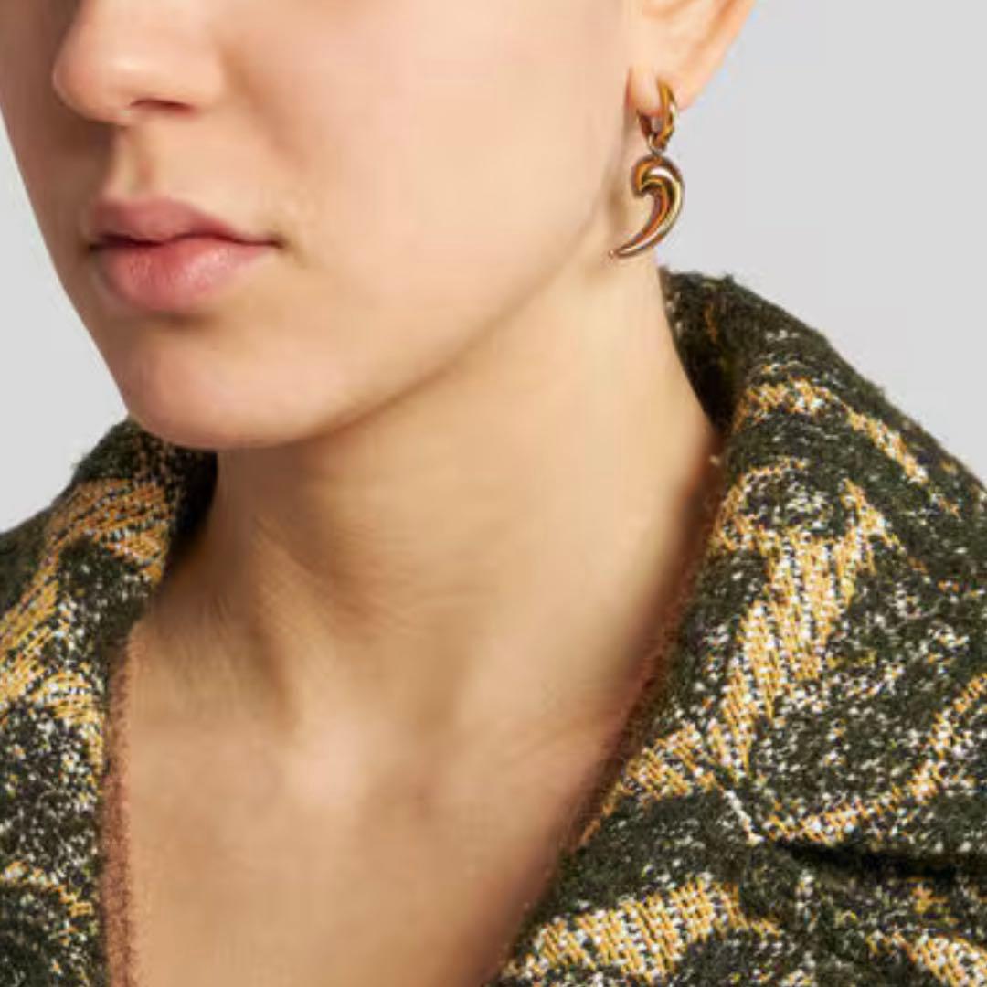 【完売品】ETRO ペイズリーピアス (片方のみ)