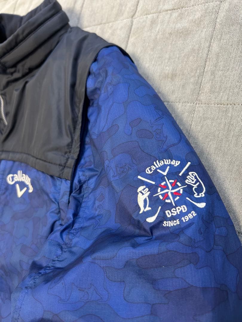 【Callway】2way中綿ブルゾン　迷彩　Lサイズ