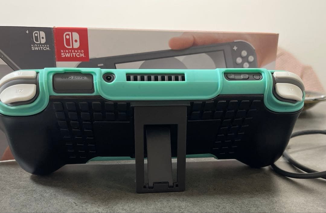 Nintendo Switch Lite グレー 充電器付き　ケース付き