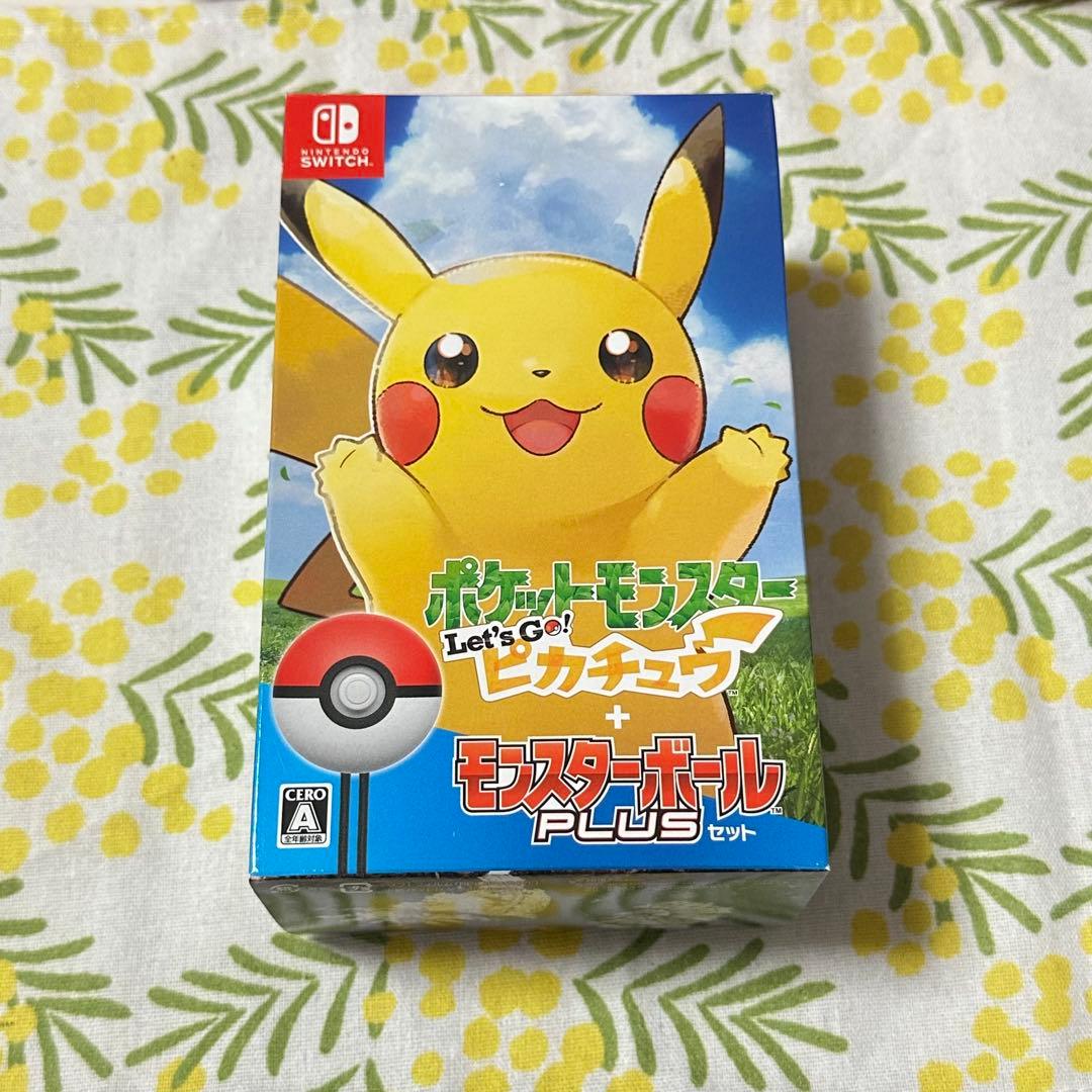 ポケットモンスター　let's go！ピカチュウ モンスターボールPlusセット
