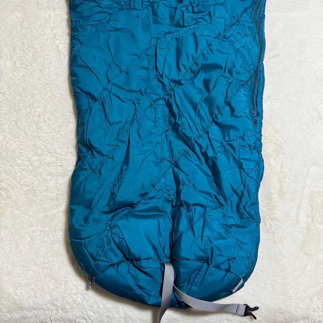 極美品モンベル　スパイラルホロウバッグ#3 Kid’s 青緑