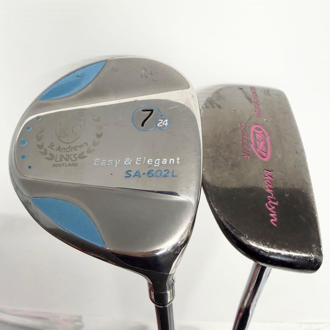 adidas BRIDGESTONE レディース ゴルフセット　アディダス　女性