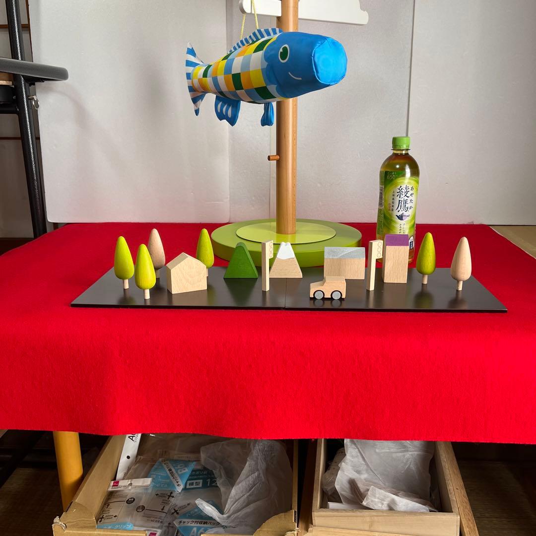 カラフル鯉のぼり飾り　プーカA