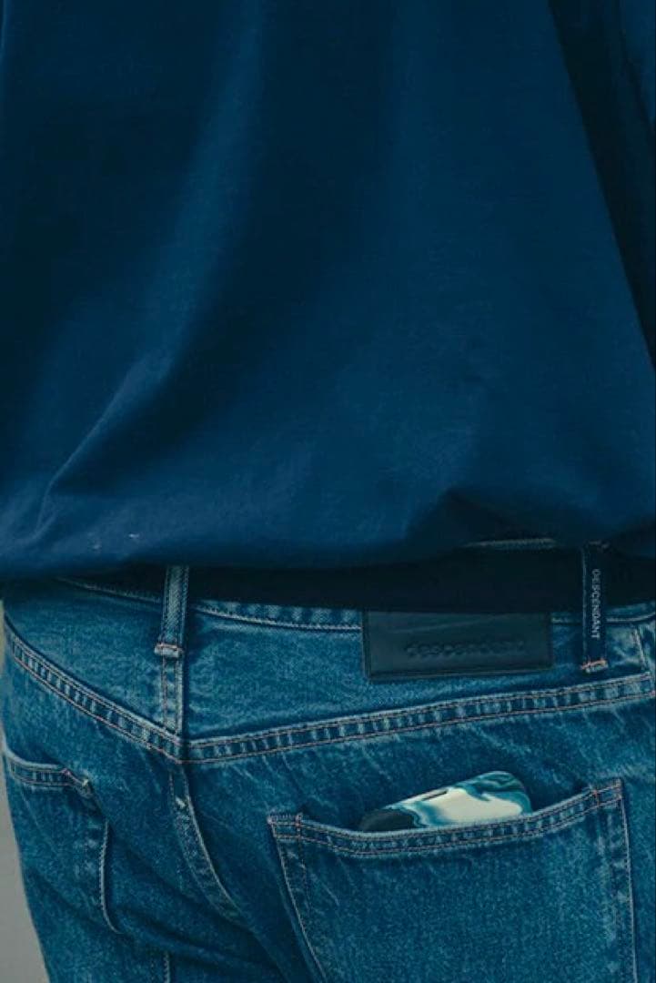 DESCENDANT 1995 WIDE DENIM サイズ2 23AW