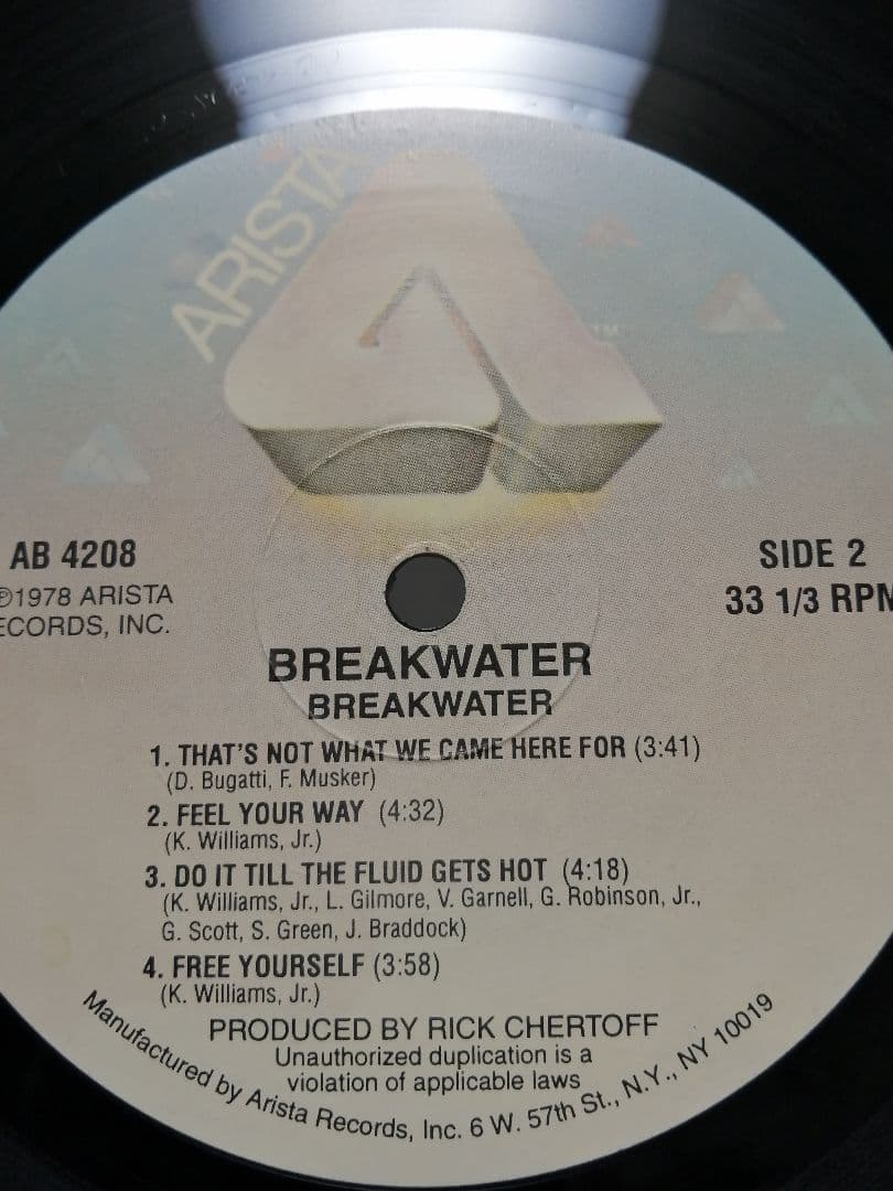 【Free Soul 名盤】 BREAKWATER No Limit 収録
