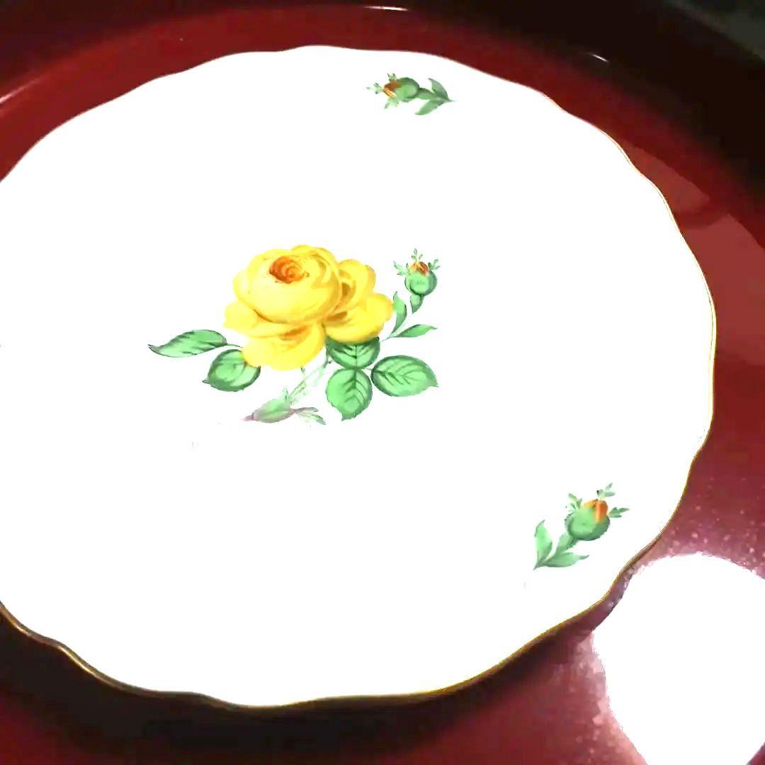 マイセンプレート　＃ ケーキ皿 パン皿＃ スクラッチ無し