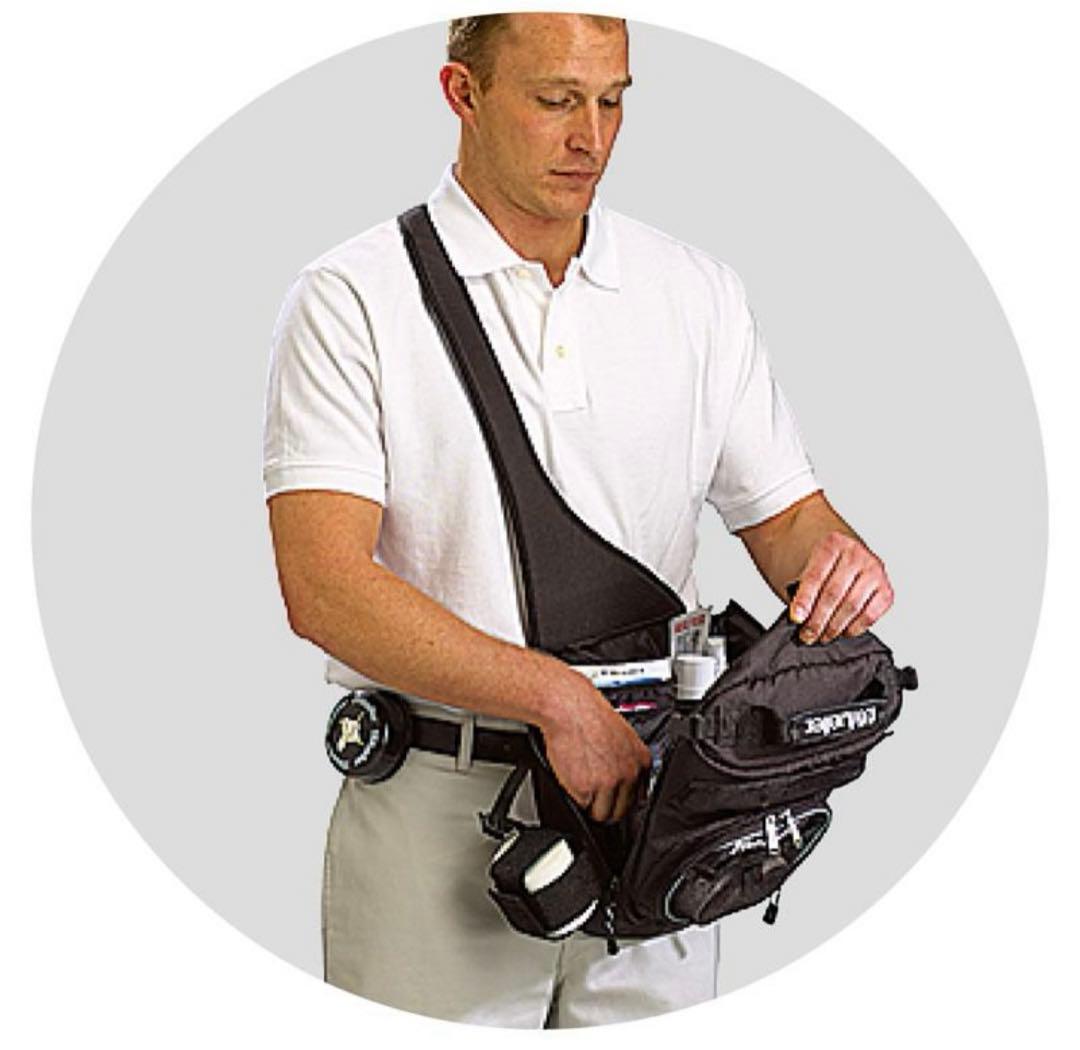 MUELLER ミューラー スリングバッグ トレーナーズバッグ☆