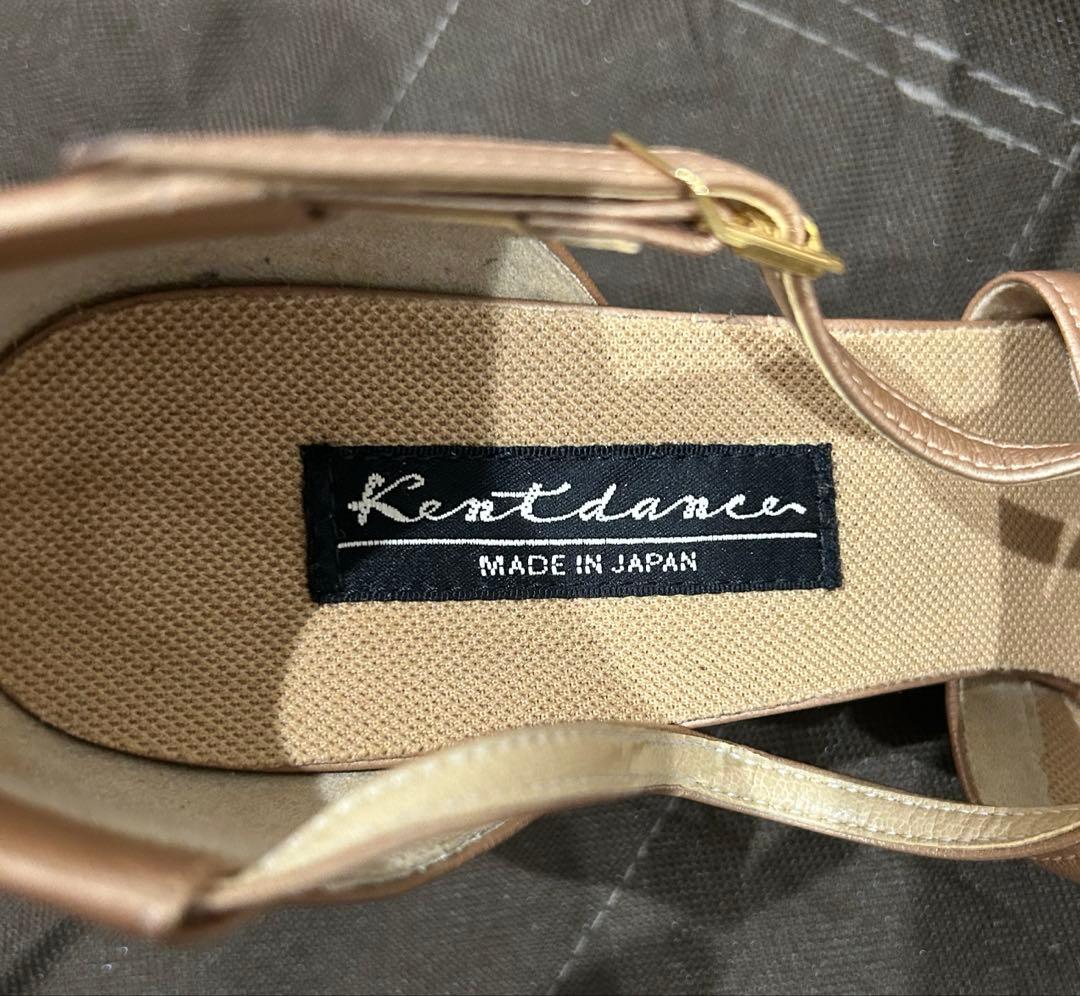 Kentdance 社交ダンスシューズ24cm 7cmヒール シューズケース付