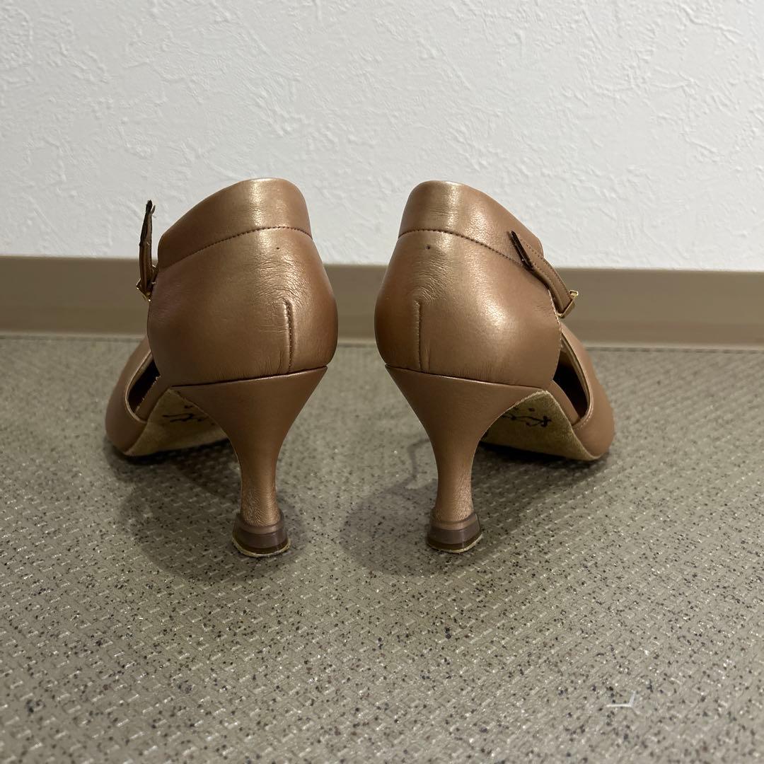 Kentdance 社交ダンスシューズ24cm 7cmヒール シューズケース付