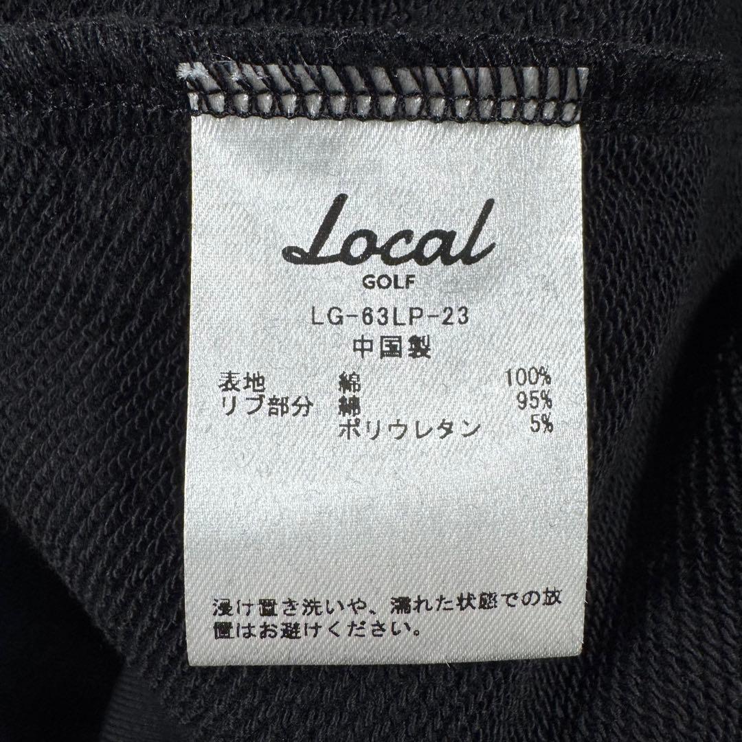 【新品タグ付き】 Local GOLF LG Snap POLO SWEAT　L