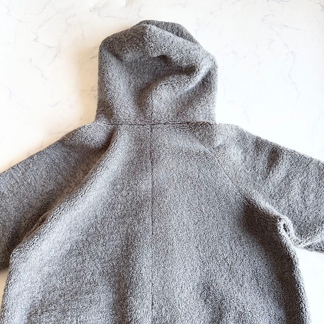 美品 現行タグ 近年モデル レリアン ボアフーディージャケット オーバーサイズ