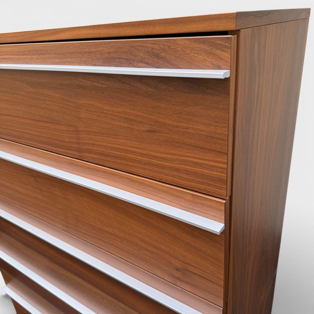 ボーコンセプト チェスト 5段 ウォールナット 北欧モダン 幅95cm