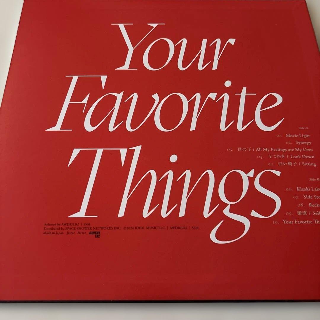 柴田聡子「Your Favorite Things」 LP アナログレコード